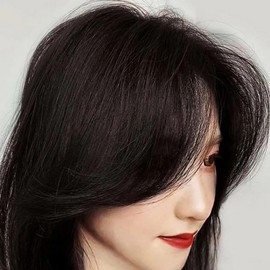 C Curl Hairpiece 5p Black Wedding Natural Women Detachable (WFHFKLK) / C컬 헤어피스 5p 블랙 웨딩 자연스러운 여성 탈부착 (WFHFKLK)