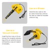 Corded Electric Leaf Blower,2 in 1 Small Handheld Lightweight Sweeper/Vacuum,110V