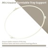YIYANTO 00641855 10" Microwave Turntable Tray Support Ring with Roller