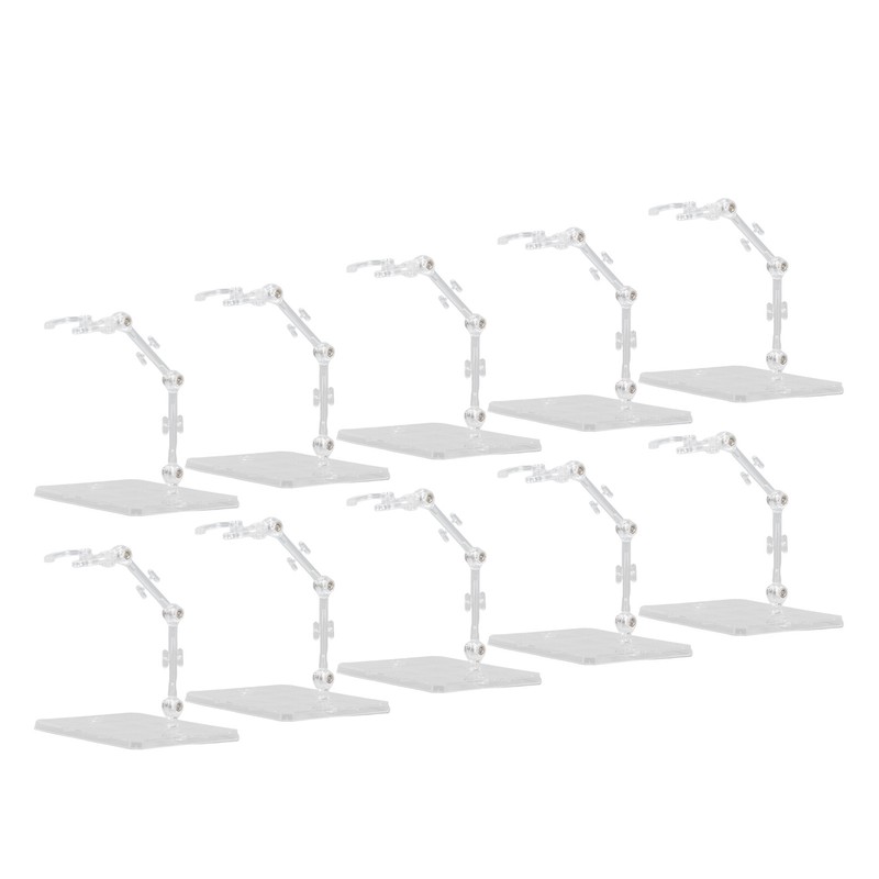 10 Pcs Figure Model Stand High Stability Figure Display Holder