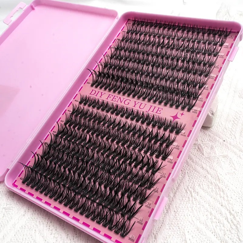 Eyelash Extension Natural Eyelashes 30d40dset9-16mmdiyblack
