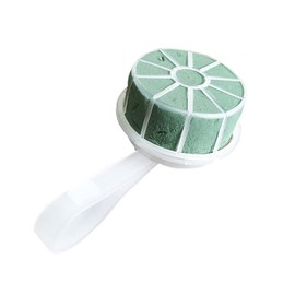 lasenersm 1 Piece Bouquet Holder Handle Bouquet Holder Wedding Bouquet Holder Handle Bridal Floral Fresh Artificial Flower Holder Flower Bouquet Holder for Flower Arrangement(White, L)