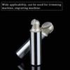 1/2-inch Shank, 7/8-inch Cutting Dia, 2-Flute, Carbide Tipped Groove Round