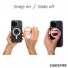 Casespire Magnetic Phone Grip Soft Silicone Finger Loop Holder for