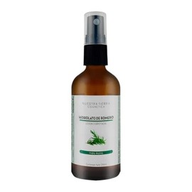 Nuestra Tierra Cosmética Hidrolato de Romero Orgánico, Loción Corpo Facial, Todo Tipo de Piel, 100ml