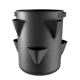 Wmzjnljy 1pc Strawberry Grow Bag 7 Gallon Strawberry Planter Durable Felt Planters For Outdoor Gardening, Breathable Strawberry Planters With Optimal Drainage Ideal For Garden(Z125-1)