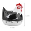 WPKD BLUEIY Kitchen Timer Cartoon Chicken Shape, Egg Timer, Kitchen