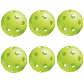 Jugs Pickleballs Lime Green - 6 Pack