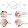 LEDON 3D Face Mask Bracket，10/20/50/100pcs White Mask Guards for Under