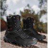 Renyqatt Men's Tactical Boots 8 Inches Lightweight Work Military Boots