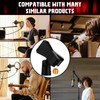 2 PCS Adjustable Microphone Holder Clip Mic Clip for Stand