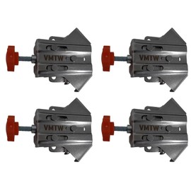 VMTW Stainless Steel 90 degree Right Angle Corner clamp Positioning squares Cabinet makers starter 4 pack.