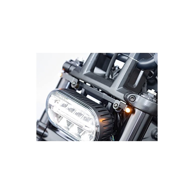 Kijima HD-011911 Motorcycle Parts LED Turn Signal & Stay Set
