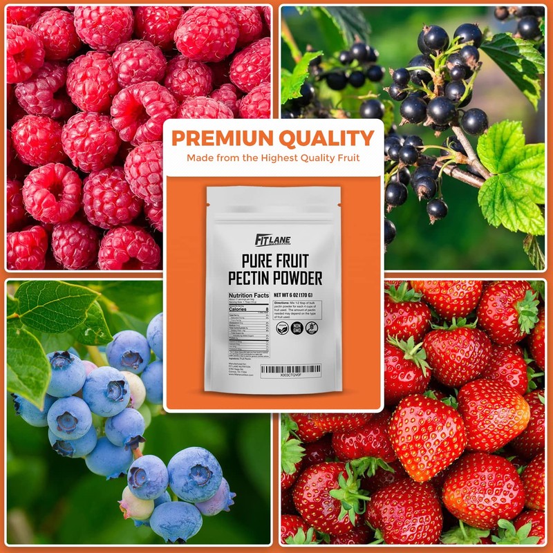 No Sugar Pectin for Canning Jam 6 oz – Pure