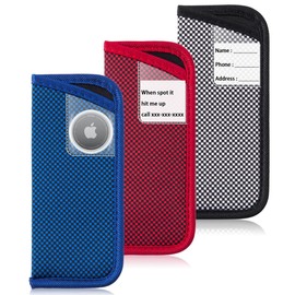 Paquete de 3 bolsas para gafas de lectura con soporte para etiqueta de aire, funda delgada para gafas de sol, bolsa de tela, suave