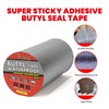 TAPEBEAR Butyl Tape Waterproof Sealing Tape 8inch x 16feet, Upgraded
