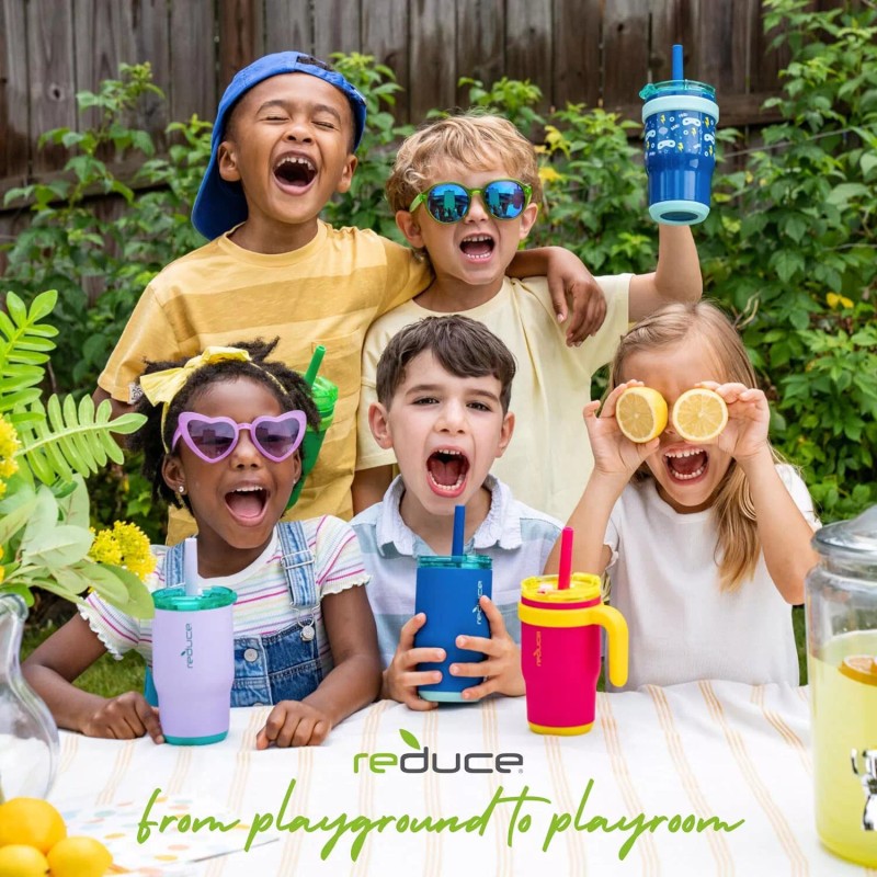 Reduce 14 oz Portable Coldee Tumbler with Handle and Spill-Proof