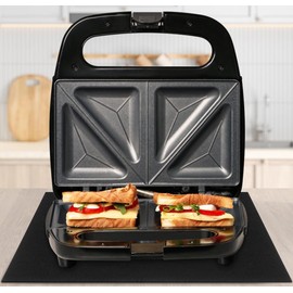 BEENNA Fireproof underlay, 50 x 50 cm, heat protection mat, heat resistant up to 1000 °C, heat-resistant underlay made of carbon fibre felt, ideal for fire protection and heat resistance