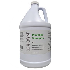 iGroom Prebiotic Dog Shampoo, Luxury Pet Beauty Care, Promote Growth of Helpful Bacteria, Restore Coats Natural Moisture, Made in USA, Gallon