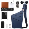 Anti-Theft Travel Bag One Shoulder Large Capacity Crossbody Bag Chest