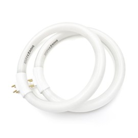 Celiwace 4.75 Inches T4 Circular Bulb 12 Watt, Fluorescent Circline 12W Fluorescent Lamp 6500K for Magnifying lamp, Mikeup Mirror 2 Pack