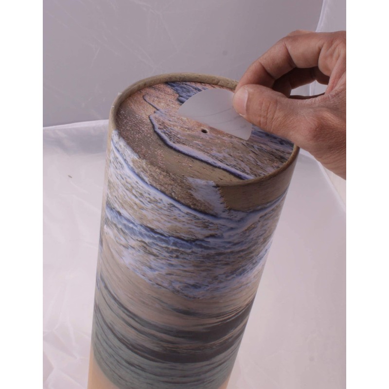 Scattering Ashes Urn, Scatter Tube, Eco-friendly Biodegradable Cremation Urn (Beach
