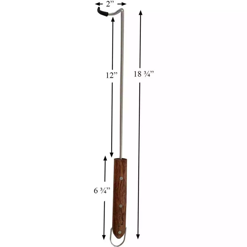 Traeger Stainless Steel 3 Piece Grilling Tool Set, BAC433