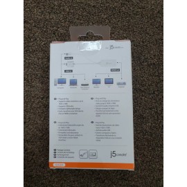 J5 Create VGA To HDMI AdapterVideo + Audio JDA204