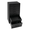 NTINGDE 7-Drawer Bedside Table Storage Cabinet Mobile File Cabinet with