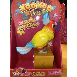 Cepia KOO KOO PETS Maximillian The Dancing Macaw TALKING SINGING BIRD Electronic Pet