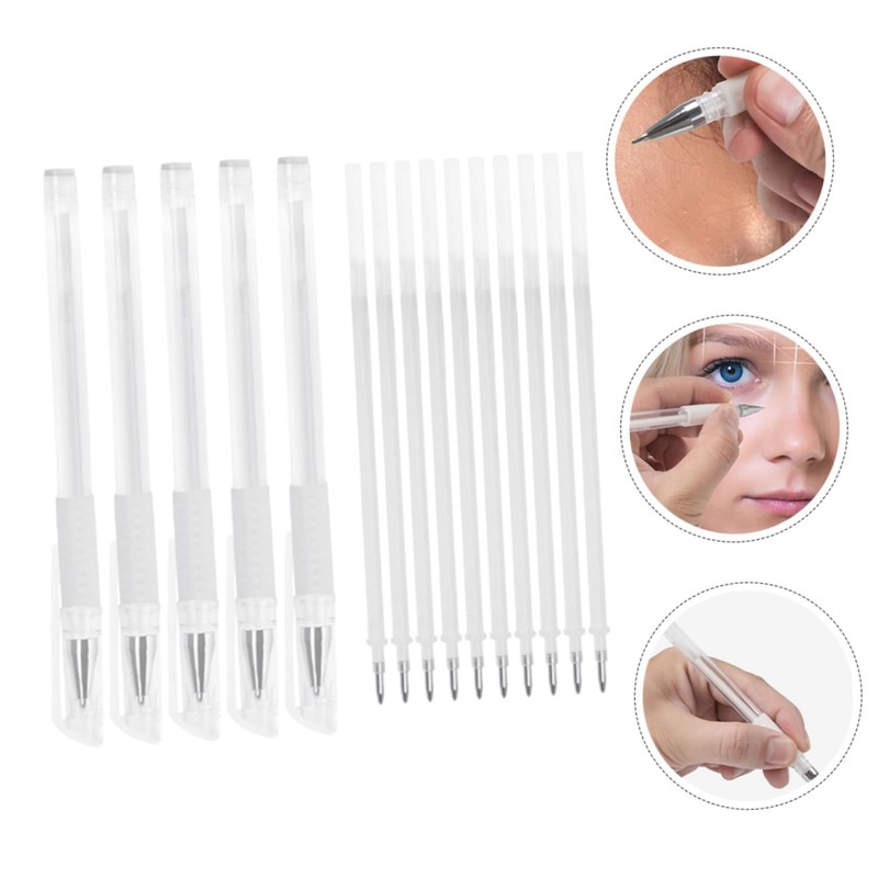 Baluue 2 Sets Multi-functional Tattoo Pens Set Professional Tattoo Kit