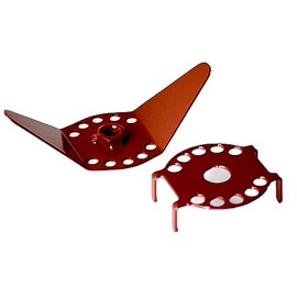 GR Innovations RV Propane Tank Locking Device | Dual Propane Locking Bracket | ½ 13” Thread | Theft Proof RV Lock | Made in USA