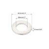 uxcell M5x10mmx0.5mm Stainless Steel Round Flat Washer for Bolt Screw
