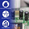 Innfeeltech Electrolytic Capacitors 4.7uF 50V Aluminium Radial Electrolytic Capacitors Pack