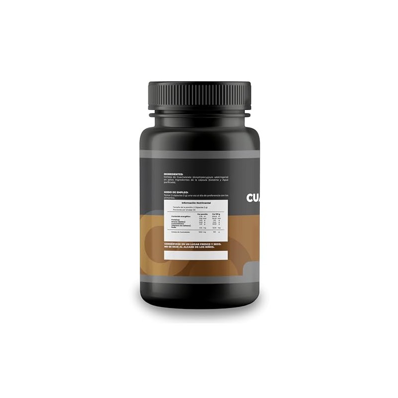 Cápsulas de Cuachalalate 500 mg | Suplemento Alimenticio Herbal |