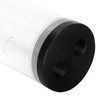 Water Cooling Tank Acrylic Cylindrical 3‑Hole G1/4 Thread Reservoir Computer
