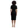 Maggy London Women's Notch Neck Sleek Sheath Dress Office Workwear,