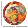 Creative Converting Plentiful Harvest Dessert Plates, 7", Multi-color