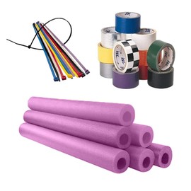 Foam Roll Bar/Cage Padding Installation Kit, Purple