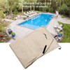 Open Air Swimming Pool Roll Cover Waterproof Protector for Outdoor