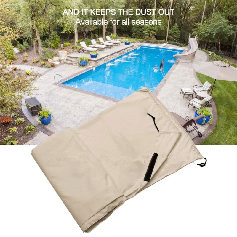 Open Air Swimming Pool Roll Cover Waterproof Protector for Outdoor