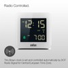 Braun Digital Radio Alarm Clock Central European Time Zone (CET)