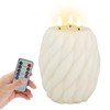 DEVSYWAX Flameless Pillar Candle