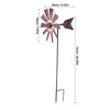 VANZACK Wind Spinners with Metal Stake, Metal Windmill Outdoor for