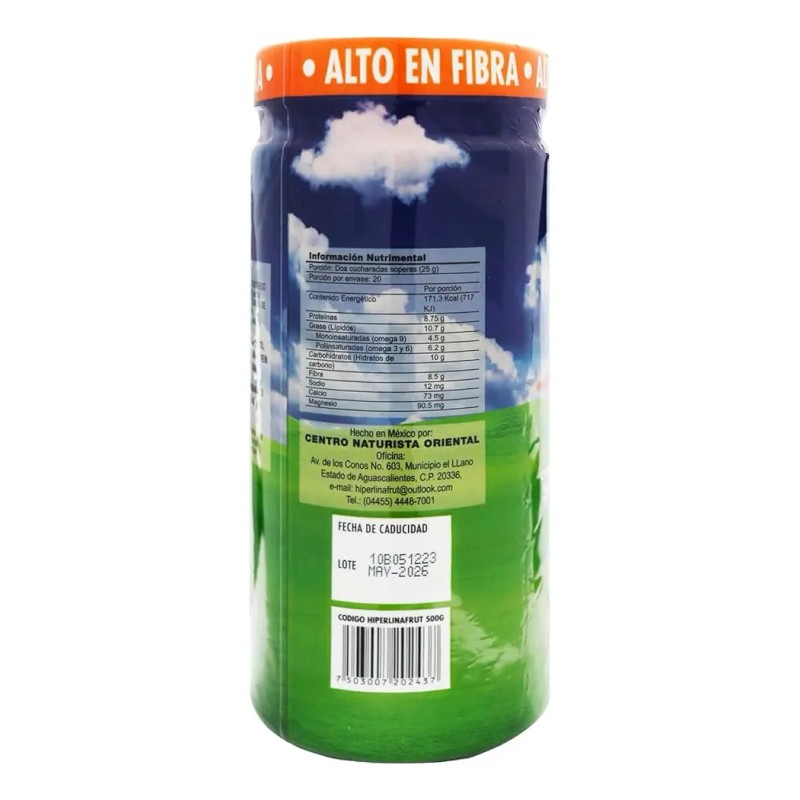 Fibra Herbal Polvo Centro Naturista Oriental Hiperlinafrut 500g Pomelo