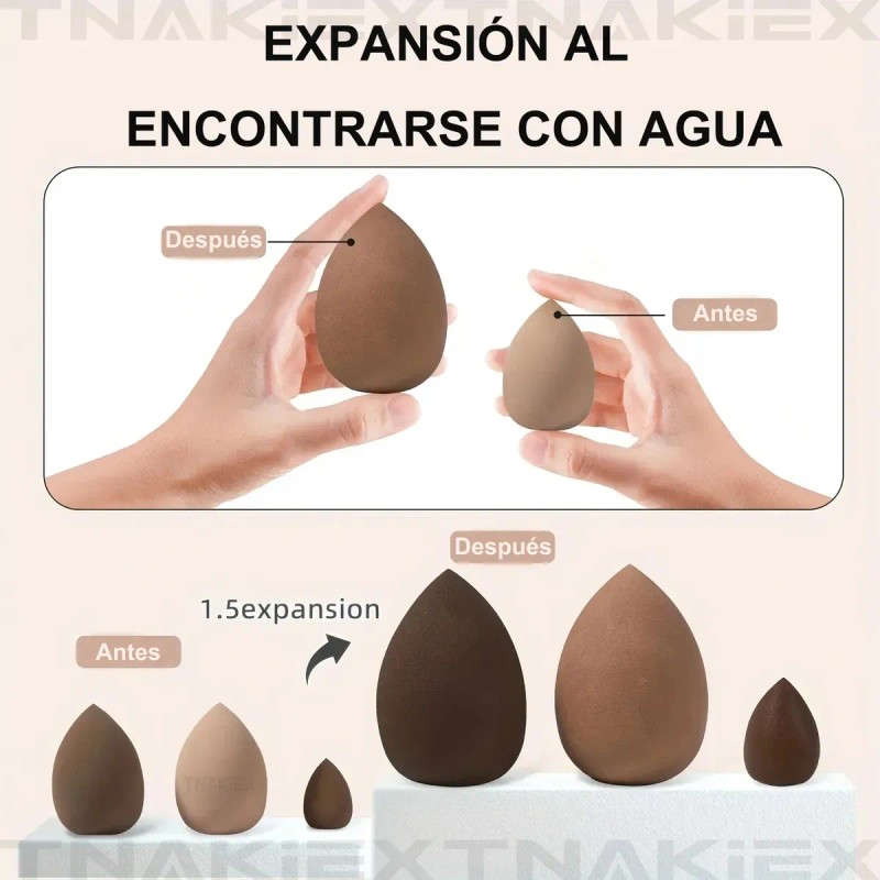 42 Brochas Maquillaje Profesional Y Herramientas Cosméticas