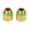 2PCS High Pressure Sprayer Reducer Adapter, G3/8 Internal Thread to