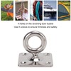 Stainless Steel Ceiling Hanging Kit 551lb Capacity Anchor Suspension Bracket