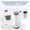 Sapo para Wc,Kit de Reparación de Inodoro,Válvulas de Descarga de