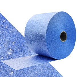 MAXKSOKO 98.4ft x 5in Upgraded Waterproofing Membrane Band 41 Sq Ft, PE Fabric Waterproof Seam Tape for Walls, Basement Corners and Floor Transitions, Tile Underlayment Membrane Roll for Bathroom